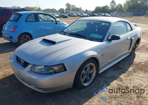 2002 Ford Mustang Gt из США, поврежденный, VIN 1FAFP42X02F191593